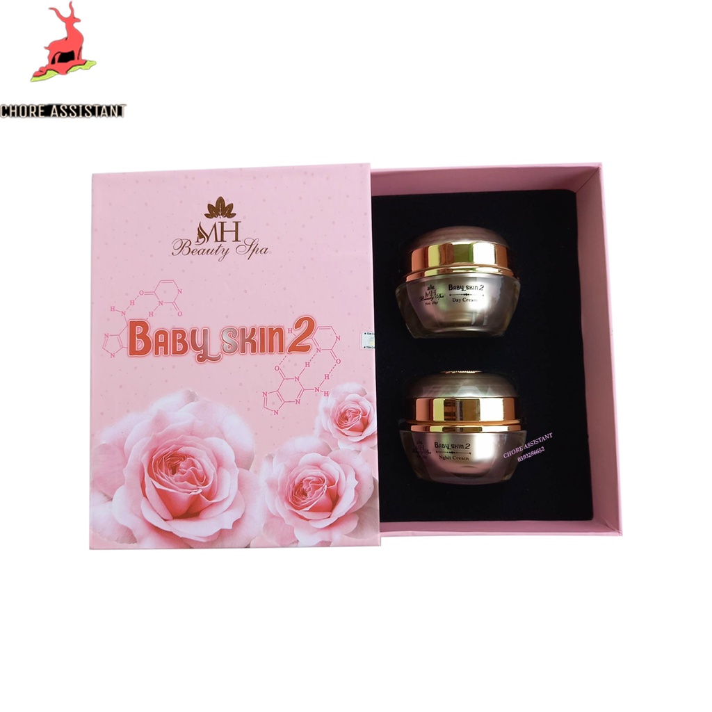 Bộ kem Baby Skin 2 hồng_MH Beauty Spa_Chống lão hóa_CHÍNH HÃNG