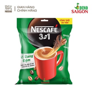 Combo 2 Bịch Cà Phê Hòa Tan Nescafé 3in1 Vị Rang Đậm (Bịch 46 gói x 17g)