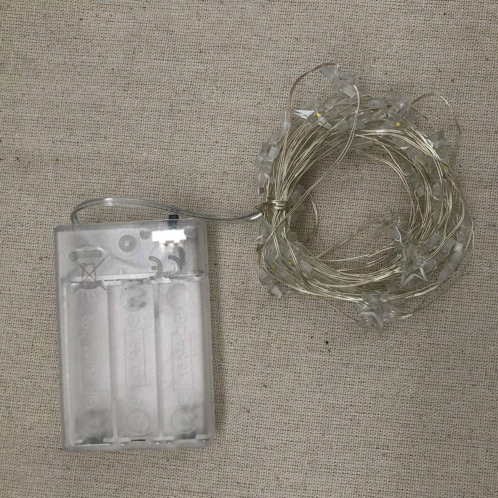 YVE Dây Đèn Trang Trí Tiệc Hình Ngôi Sao Chạy Bằng Pin