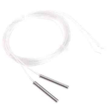 Set 2 dây cảm biến nhiệt độ Pt100 3mm X 20mm Rtd - 40~400 độ dài 1m 2m 5m