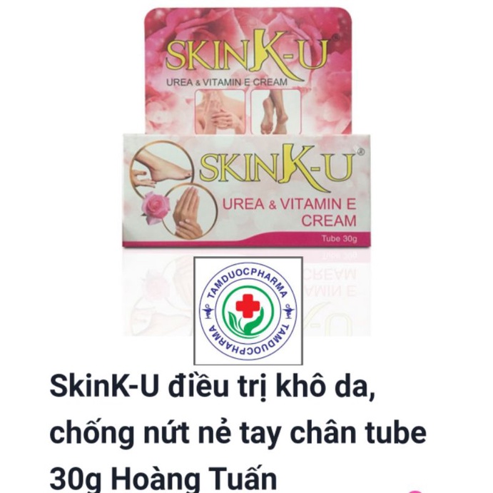 Kem bôi làm mềm da SKinK-U do bị nứt nẻ tay chân