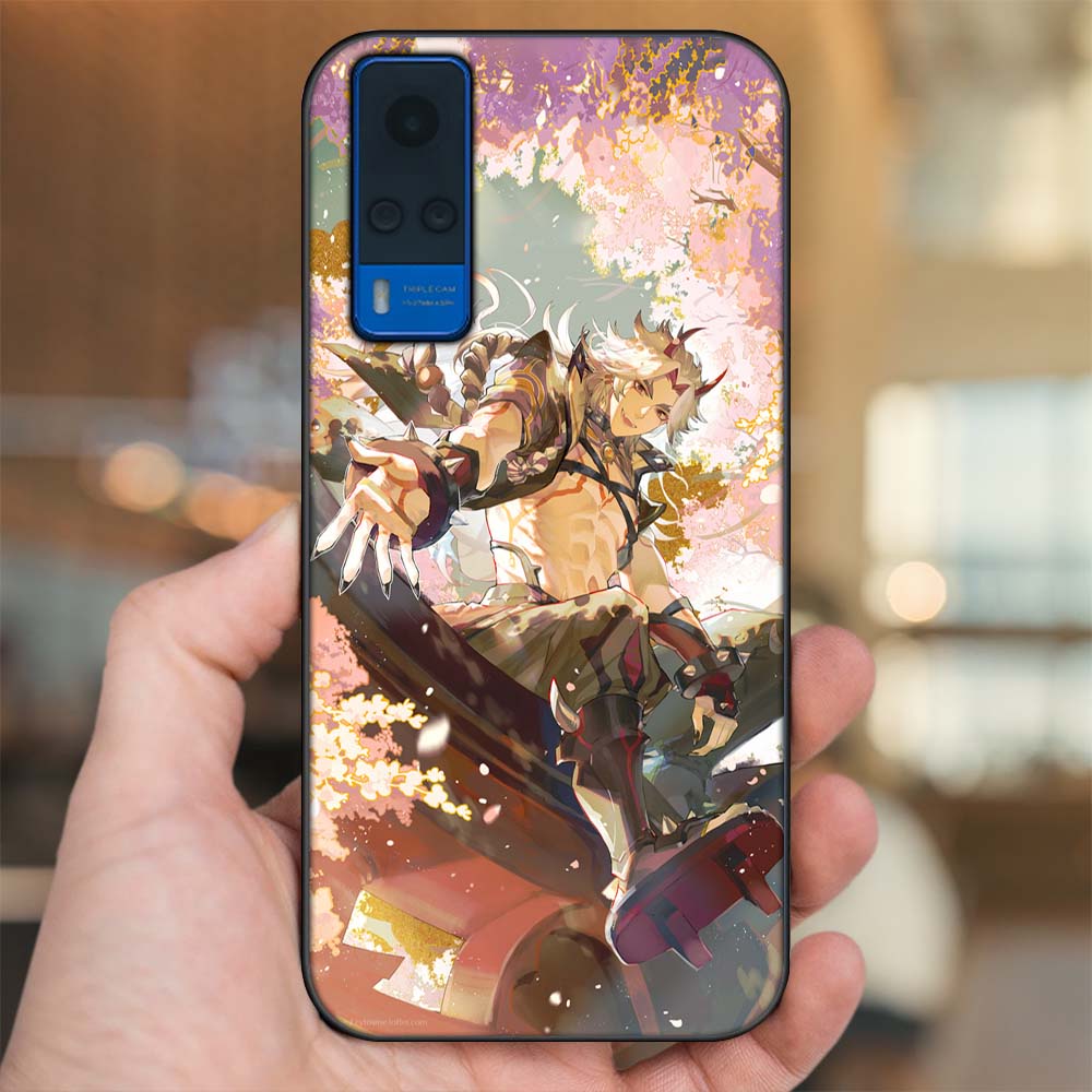 Ốp lưng Vivo Y51 2020, Y53s viền đen in hình Arataki Itto Genshin Impact