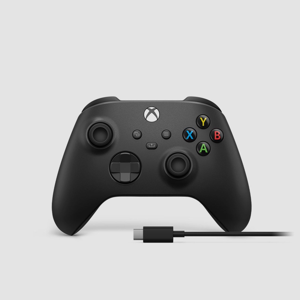 Tay cầm chơi Game không dây Microsoft Xbox + Cáp USB-C, series X/S