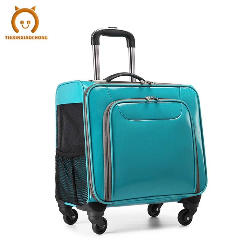 Vali Kéo 59.9cm Không Ồn Thoáng Khí Cho Thú Cưng