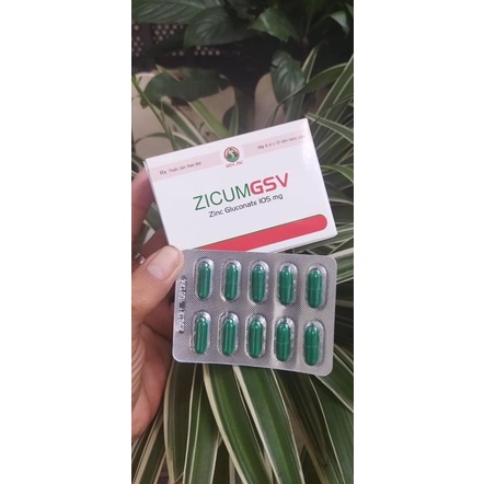 Viên uống bổ sung kẽm Zicum 60 viên GSV