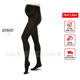 Quần tất bầu 😍 FREESHIP 😍 quần tất 80D dáng cả bàn
