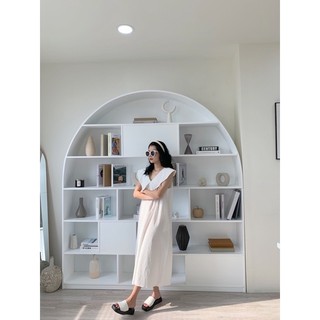 [CRUSHH STUDIO - ẢNH CHÍNH CHỦ] DU - Đầm trắng cổ thuỷ thủ