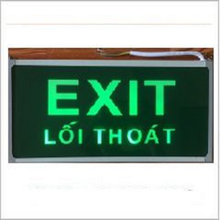 [Chính Hãng] Đèn EXIT lối thoát, LED 1 mặt, 2 mặt