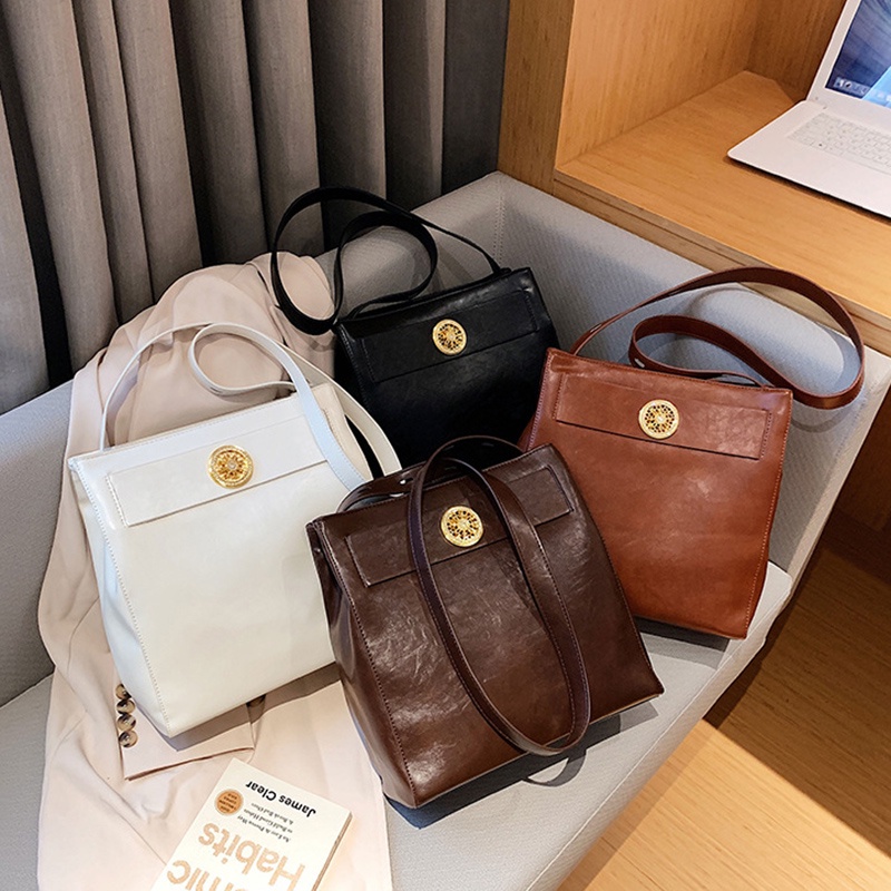 Túi Đeo Vai Cỡ Lớn Phong Cách retro Thời Trang Cho Nữ