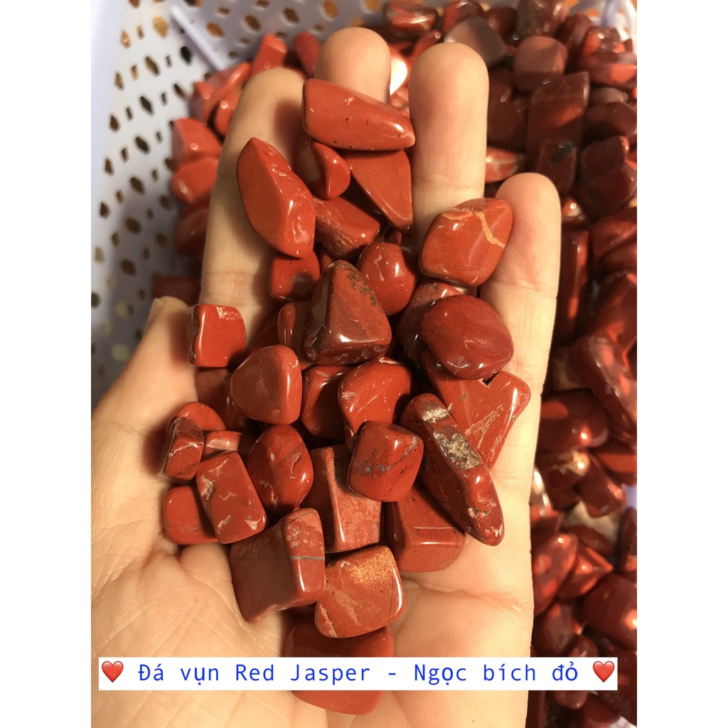 Đá vụn màu đỏ ( Red Jasper ) | CADA DECOR