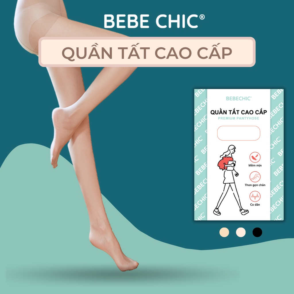 Quần Tất Tàng Hình Thon Gọn Chân Che Khuyết Điểm Cao Cấp BEBECHIC