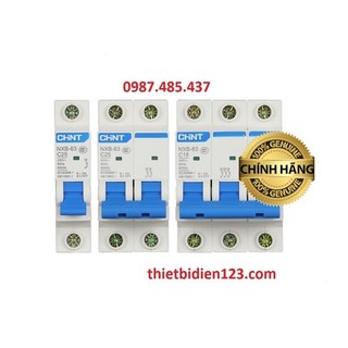 ATTOMAT CHINT MCB 2P 16-63A -TBĐ -NXB32, NXB-63