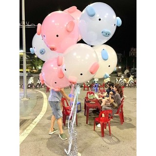 Set bóng heo hồng đáng yêu
