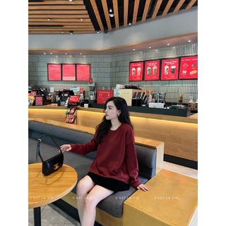 Áo len vạt chéo cổ tròn C'est la vie