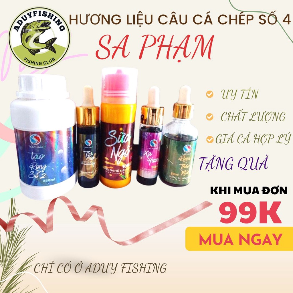 Tinh chất , hương liệu , Tinh mùi câu cá  sa phạm, mồi câu chính hãng Aduy fishing