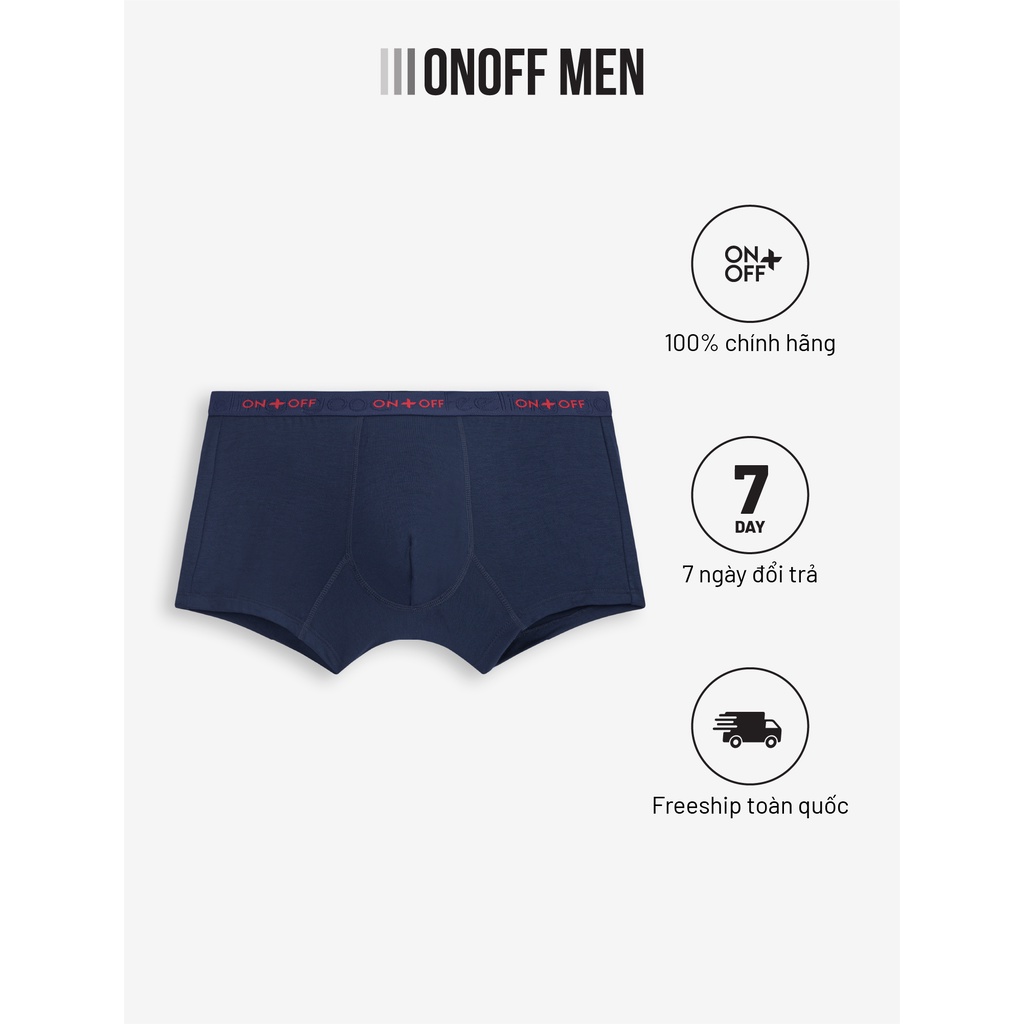 Quần lót nam modal dáng trunk cao cấp hiện đại - chính hãng ONOFF 22A011