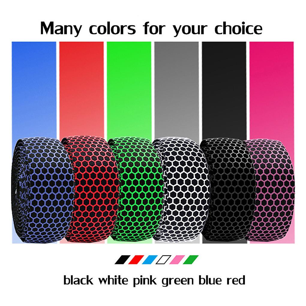 Hộp 2 Cuộn Băng Quấn Tay Lái Xe Đạp Bằng Silicone EVA Linh Hoạt Chống Rung