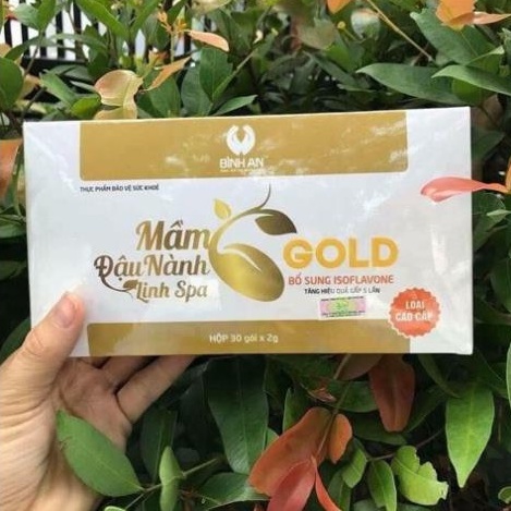 Mầm Đậu Nành Gold Linh Spa Công Ty Bình An Hàng Chính Hãng Hộp 30 Gói
