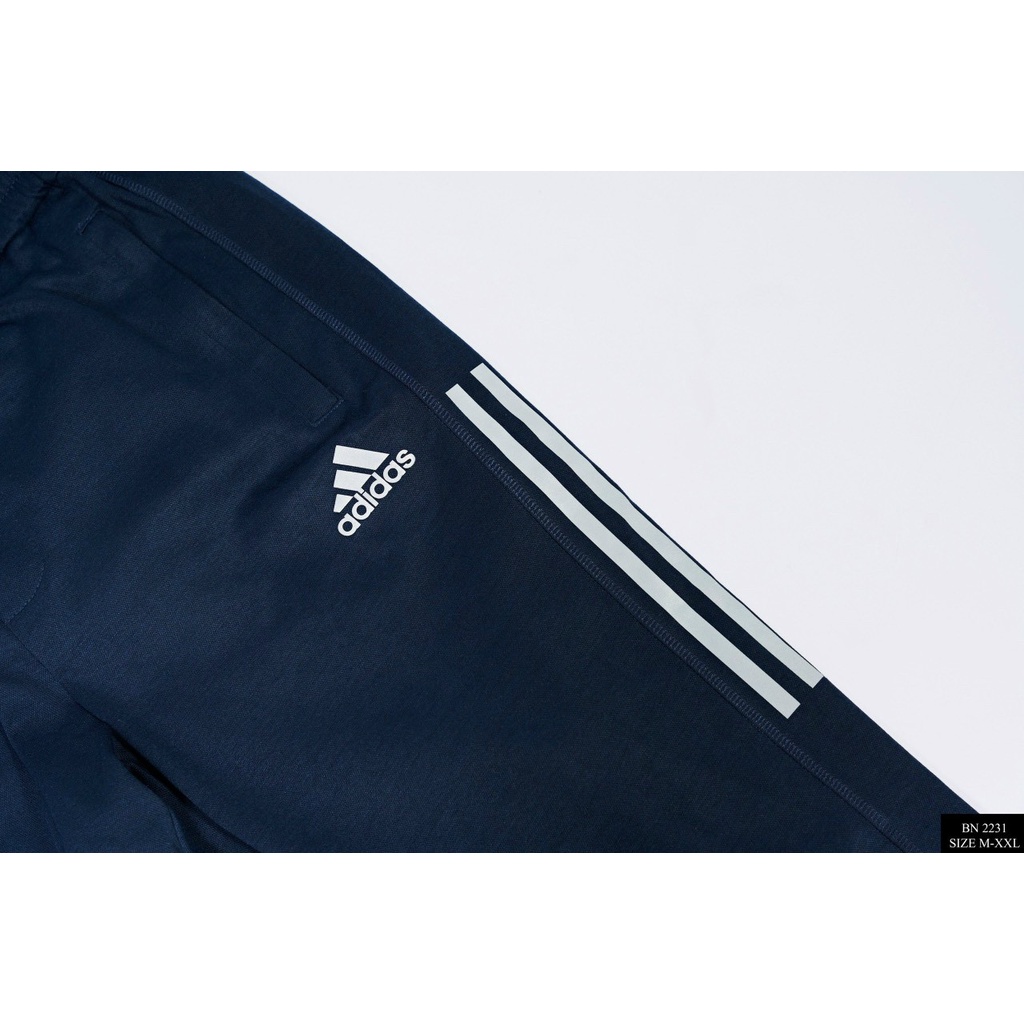 Bộ quần áo thể thao nam Adidas cao cấp mùa đông  Hàng loại 1 Bộ thu đông nam mặc nhà dài tay dày dặn