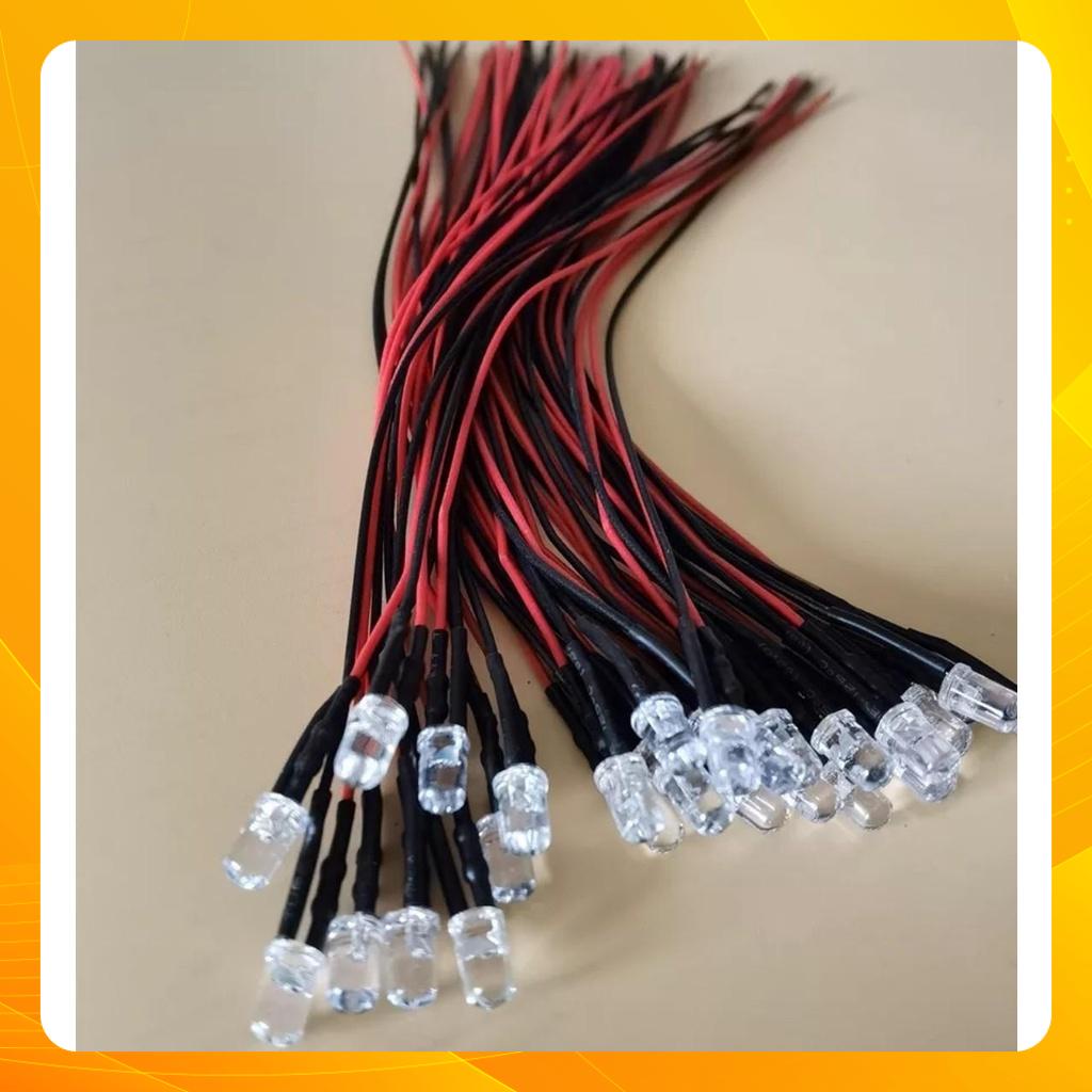 Led Báo Nguồn 3v 5v 9v 12v 5mm 5 Bóng Màu xanh dương