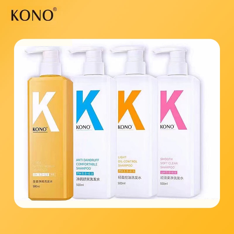 Dầu Gội KONO Chiết Xuất Gừng Chống Rụng Tóc Kiềm Dầu Nuôi Dưỡng Da Đầu