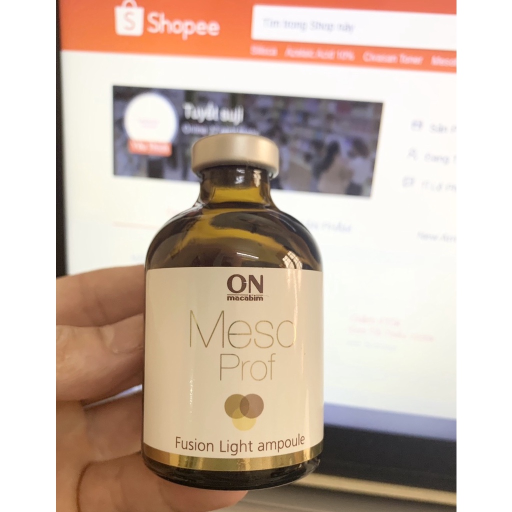 Tinh chất cấp ẩm chuyên sâu ONMACABIM Micro Aqua Meso Prof full chai 50 ml