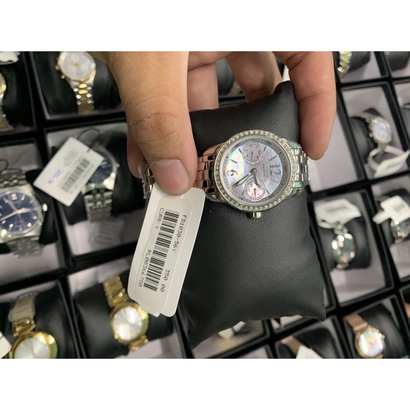 Đồng hồ nữ dây thép Citizen FD1030 56Y