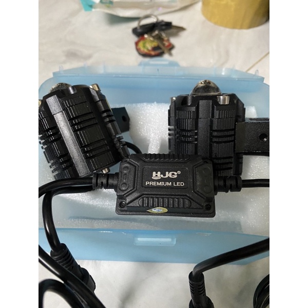 bộ 2 đèn trợ sáng Z35 tặng công tắc ( hàng cty hộp driver nhôm)