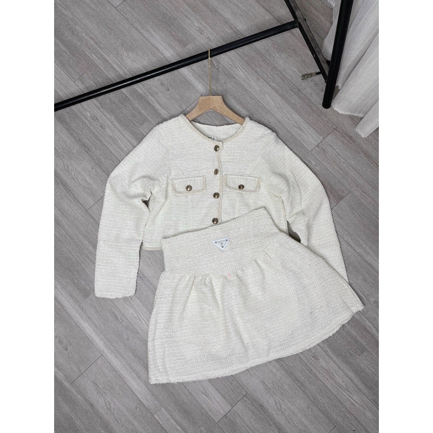 Set Dạ Thiết Kế Prada Quảng Châu Cao Cấp B001