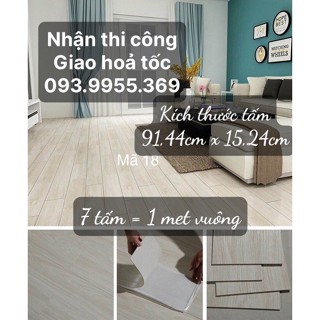 1 met vuông, Sàn nhựa giả gỗ,Miếng dán sàn giả gỗ, lót sàn gỗ