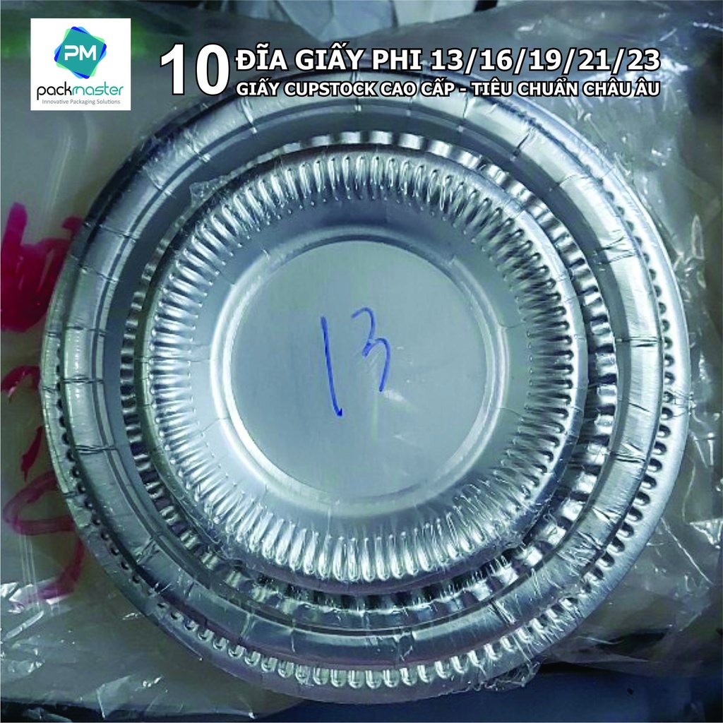 Đĩa giấy dùng 1 lần - Hàng cao cấp