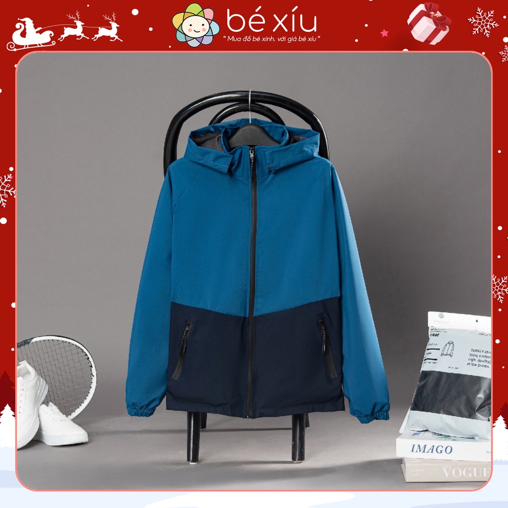 Áo khoác gió nam nữ 2 lớp cao cấp chống nước áo khoác dù thu đông có mũ form rộng size từ M-XXL