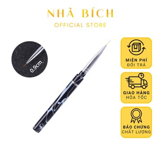 Cọ nét nail 9mm , cọ vẽ móng LILUX chuyên dụng
