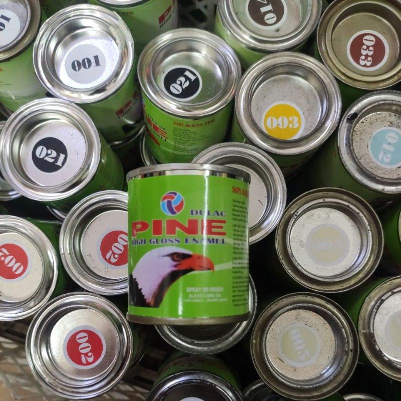 Sơn Alkyd Pine màu vàng nhạt, mã 005