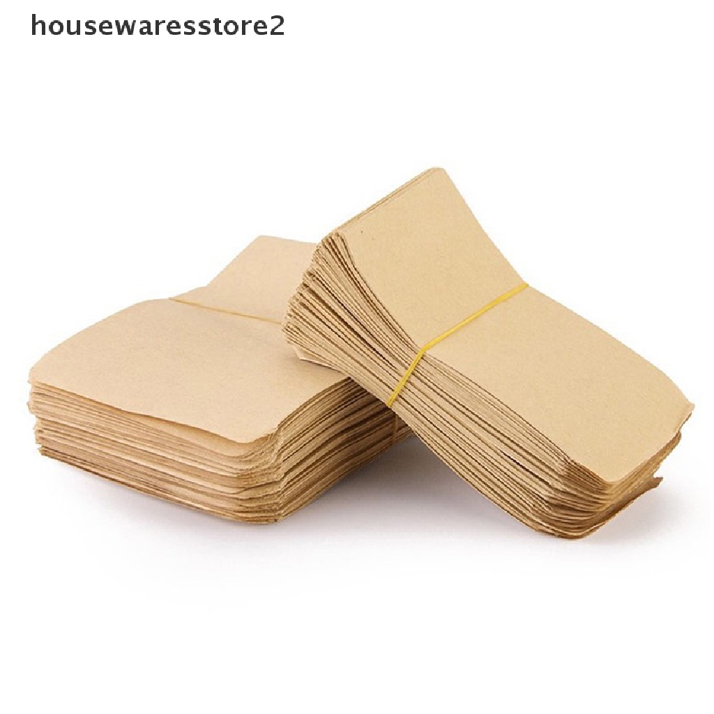 Set 2 / 100 Túi Giấy Kraft Mini Đựng Bảo Quản Hạt Giống
