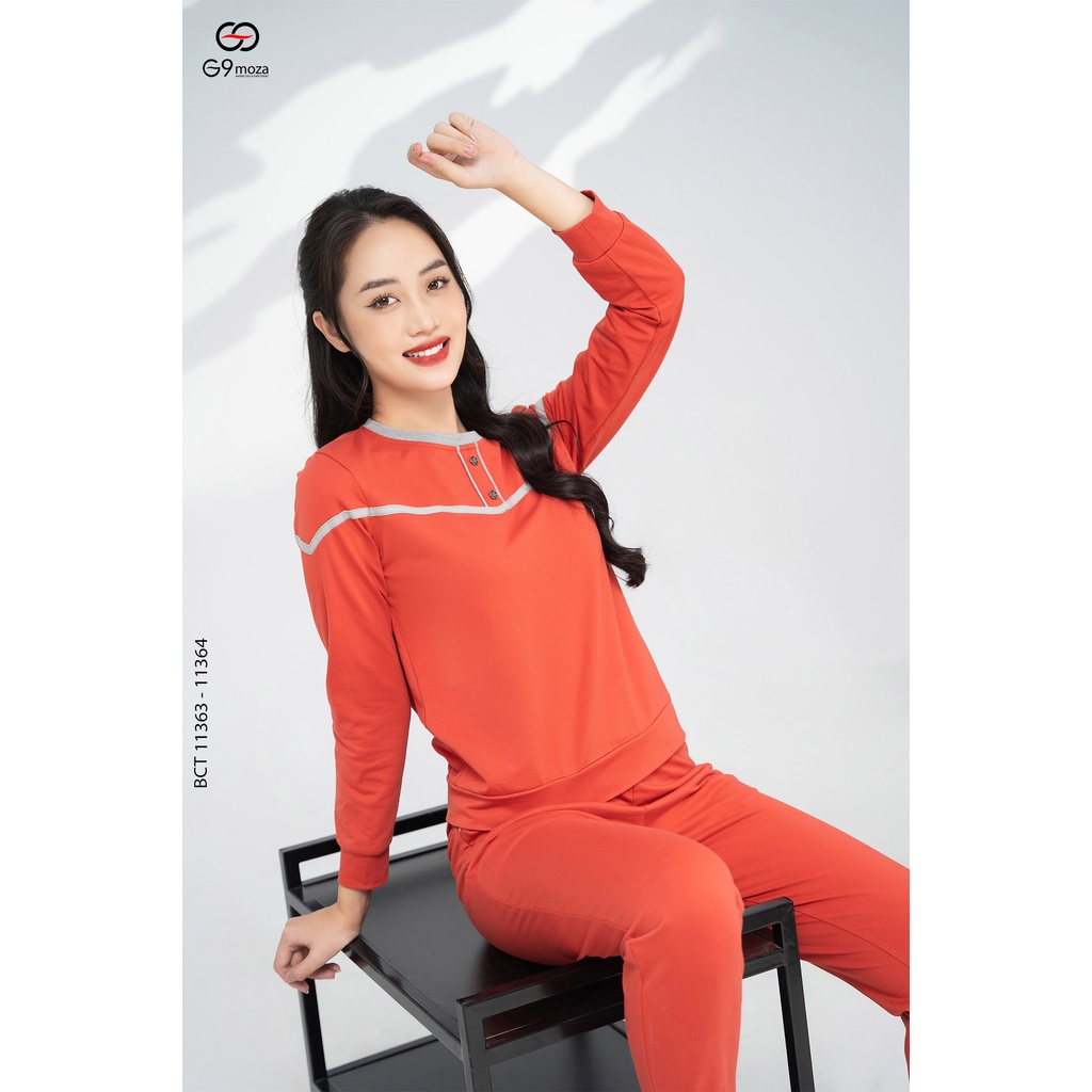 Bộ cotton 11363 - 11364 G9moza da cá cao cấp