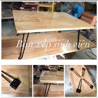 Bàn Xếp Gỗ Tự nhiên 50x70