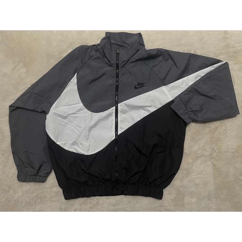 Áo Khoác Jacket Nike Swoosh Woven v2 Vintage Nam Nữ Vải Dù 2 Lớp Cao Cấp LBsar