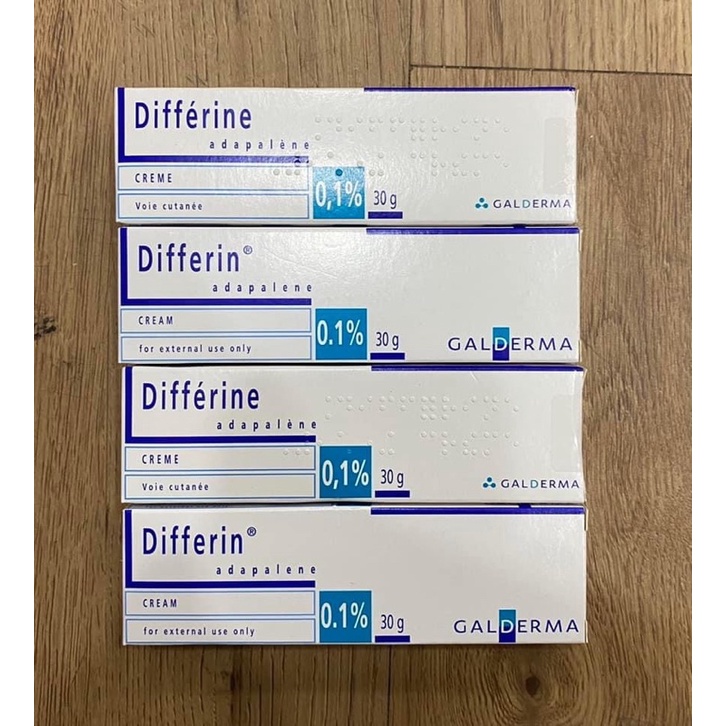 Kem Mụn Hiệu Quả Dif Pháp Gel/Cream 0.1% 30g