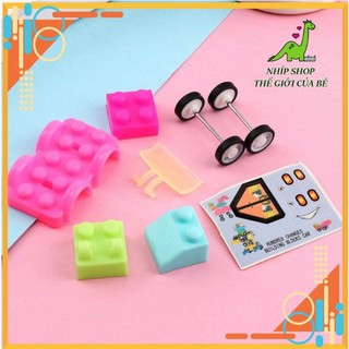 Đồ chơi lắp ráp xe mini