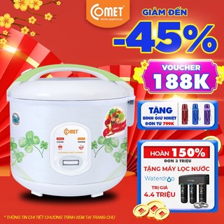 Nồi cơm điện nắp gài 1.8l comet - cm8016nc