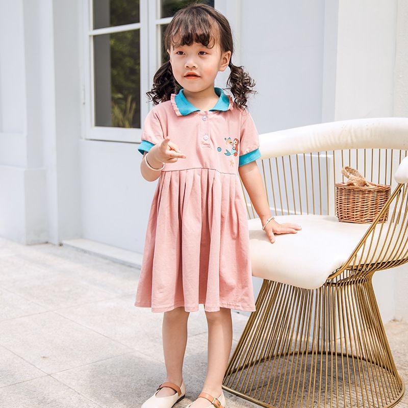 Váy polo váy xếp ly váy xòe mùa hè cho bé gái săn sale giá tốt