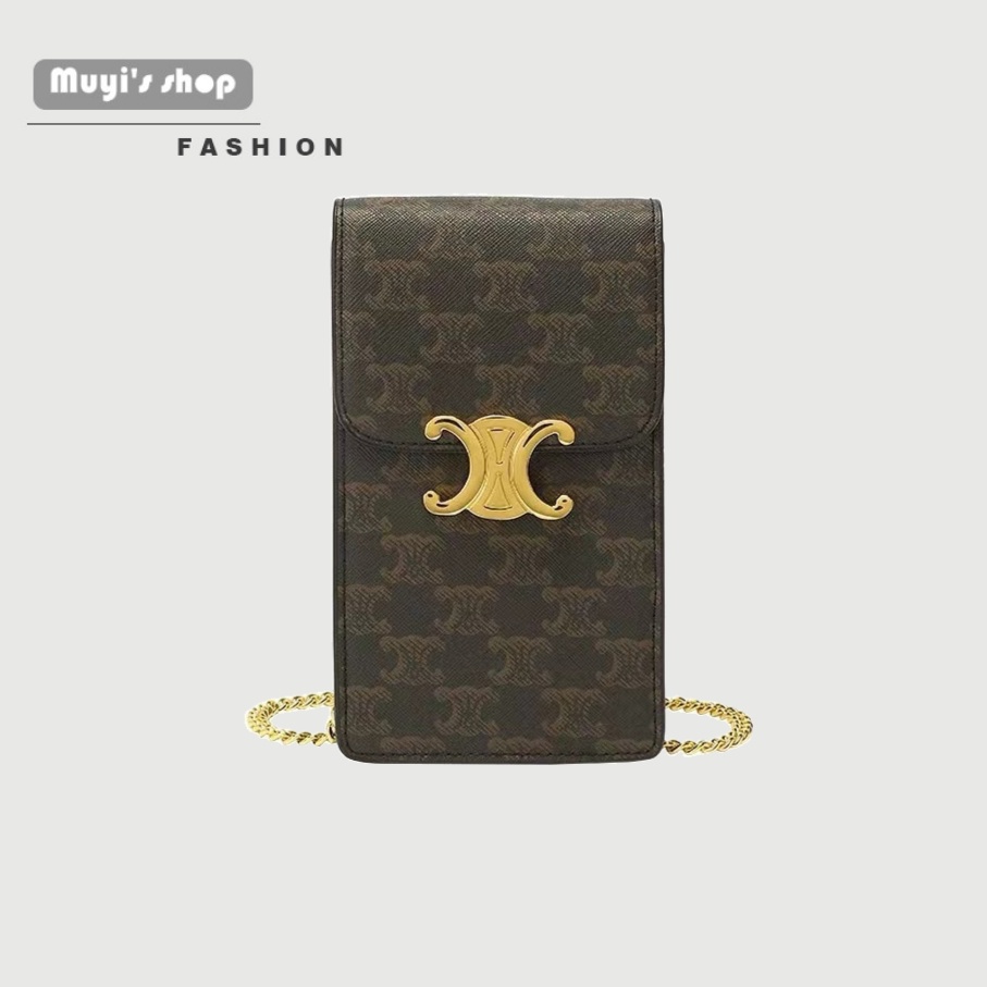 Túi Đeo Chéo Mini Phối Dây Xích Thời Trang Mới