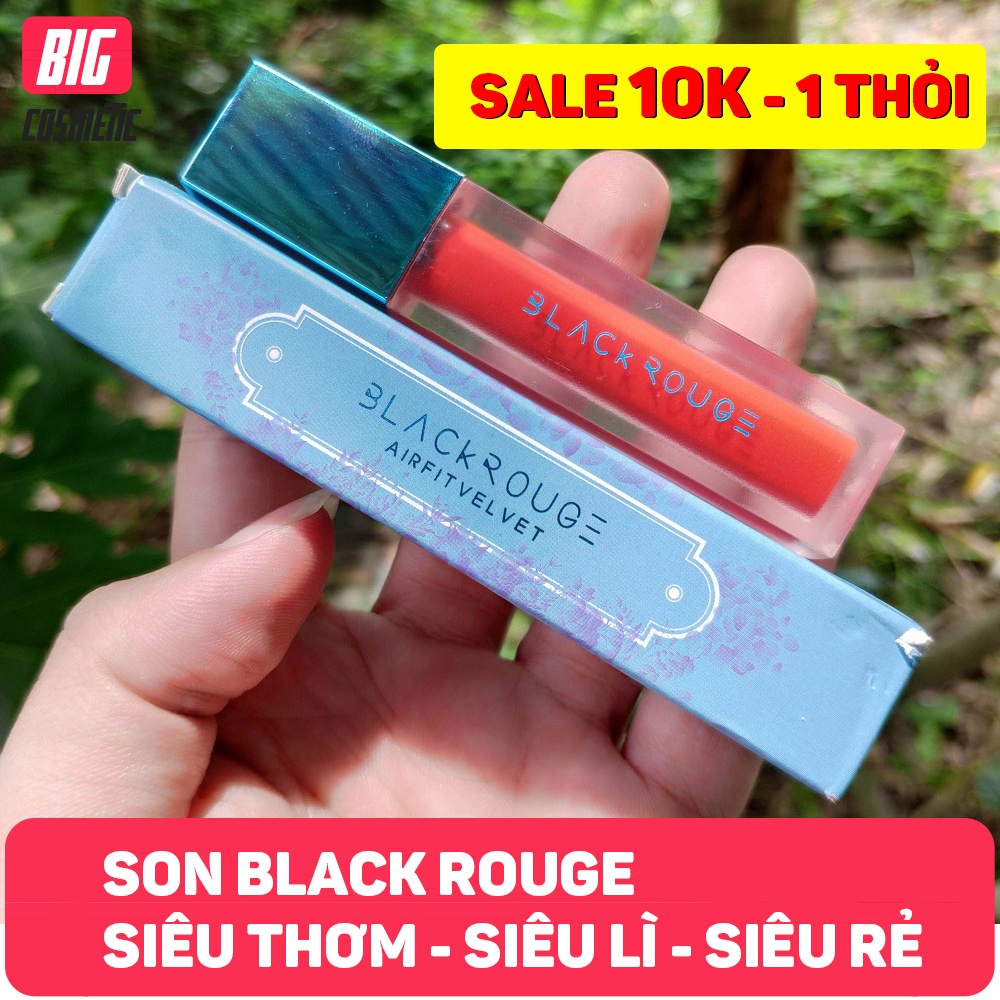 Son môi dành cho học sinh black rouge - background giá rẻ, sale tặng e voucher 1k,10k , Son màu cam đất, đỏ đất, đỏ gạch