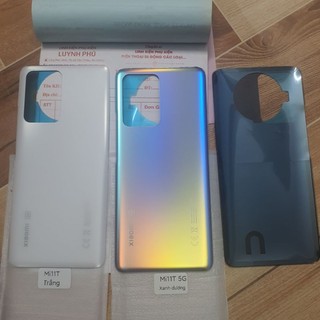 Nắp lưng xiaomi mi 11t 5g mi 11t pro 5g bao test