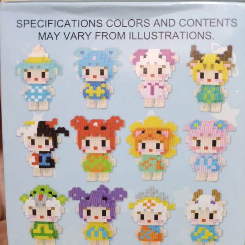 Combo 5 hộp Lego các hình ngộ nghĩnh đáng yêu cho bé.