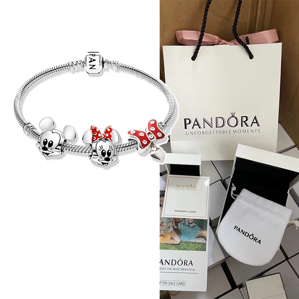 Vòng Tay Dulaibo Pandora Sterling 925S Dây Xích 19cm