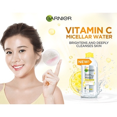 Nước làm sạch và tẩy trang cho da dầu mụn Garnier Micellar Water 400ml LS
