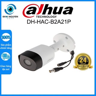 Camera HDCVI Cooper 2MP DAHUA DH-HAC-B2A21P ( vỏ sắt )