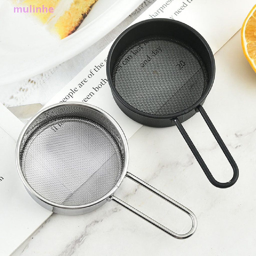 Rây Bột Bằng Thép Không Gỉ Có Tay Cầm Tiện Dụng